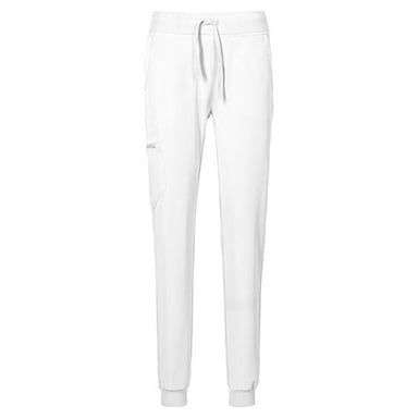 Exner Unisex Adult Stretch Plain Trousers (White)
