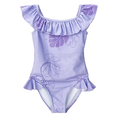 Aquawave Girls Verona One Piece Swimsuit (Lavender)