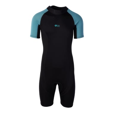Aquawave Mens Surfi Neoprene Wetsuit (Black/Teal)