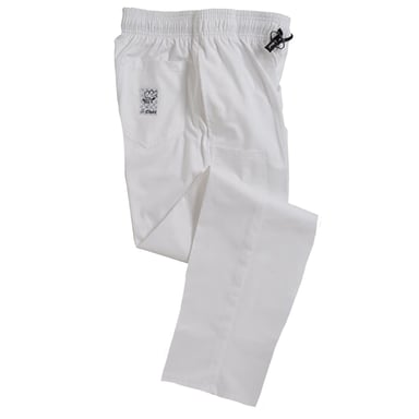 Le Chef Unisex Adult Professional Chef Trousers (White)