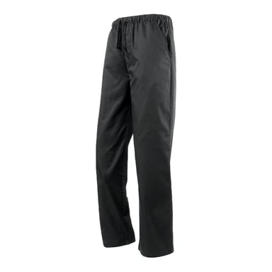 Premier Unisex Adult Essential Chef Trousers (Black)