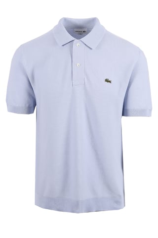 LACOSTE KNITTED POLO SHIRT PHOENIX BLUE