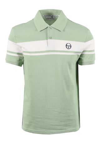 SERGIO TACCHINI YOUNG LINE POLO QUIET GREEN/GARDENIA