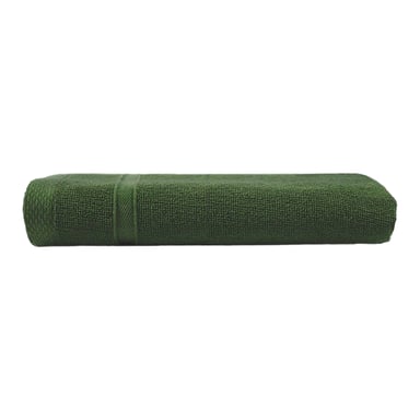 The One Towelling Recycled Bath Towel (Bottle Green)