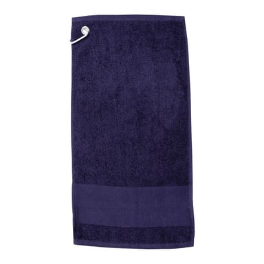 Towel City Printable Hand Towel (Navy)