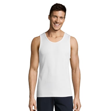 SOLS Mens Sporty Tank Top (White)