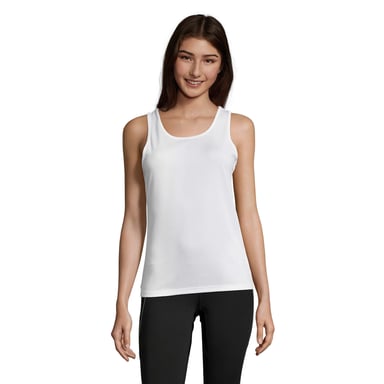 SOLS Womens/Ladies Sporty Tank Top (White)