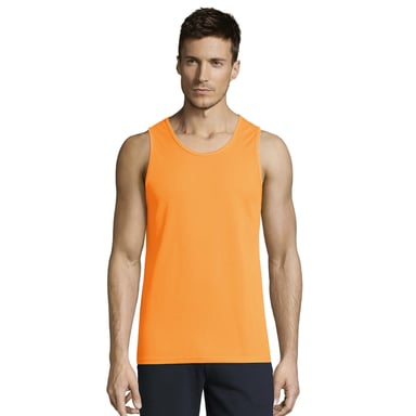 SOLS Mens Sporty Tank Top (Neon Orange)