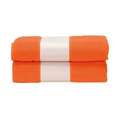 ARTG Subli-Me Bath Towel (Bright Orange)