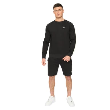 Crosshatch Heren Cresswill Sweatshirt (Zwart)