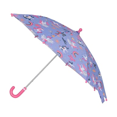 Mountain Warehouse Childrens/Kids Unicorn Folding Umbrella (Lilac)