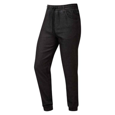 Premier Unisex Adult Artisan Chef Jogging Bottoms (Black Denim)