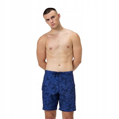 Speedo Mens Print Board Shorts (Navy)