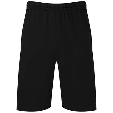 Fruit of the Loom Unisex Adult Jersey Shorts (Black)