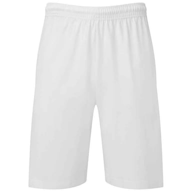 Fruit of the Loom Unisex Adult Jersey Shorts (White)