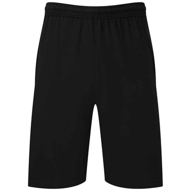 Fruit of the Loom Mens Iconic 195 Jersey Shorts (Black)