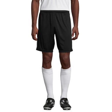 SOLS Unisex Adult Basic San Siro 2 Shorts (Black)
