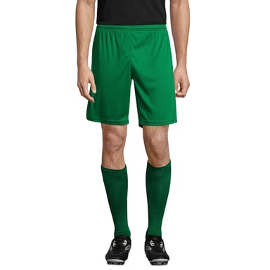 SOLS Unisex Adult Basic San Siro 2 Shorts (Bright Green)