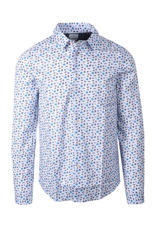 PAUL SMITH LS TAILORED FIT SHIRT LIGHT BLUE