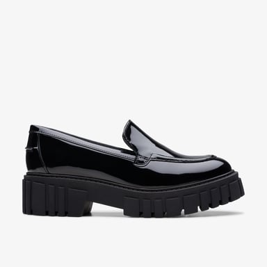 Page Loafer Black Pat Schoenen
