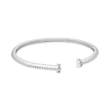 Luxenter Rhodium-plated brilliant zirconia bracelet - Aih