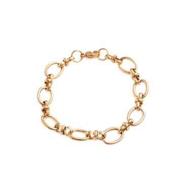 Luxenter 18k yellow gold finish bracelet - Salbra