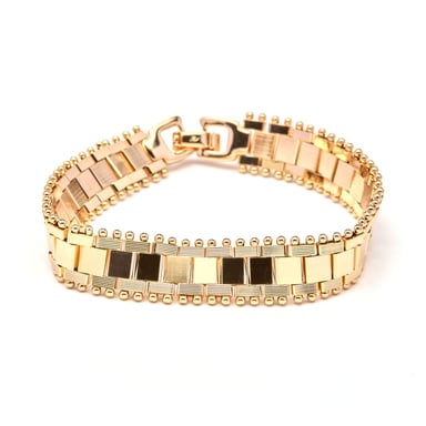 Luxenter 18k yellow gold finish bracelet - Tifei