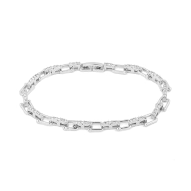 Luxenter Brilliant Zirconia Bracelet with Rhodium Finish - Dordel