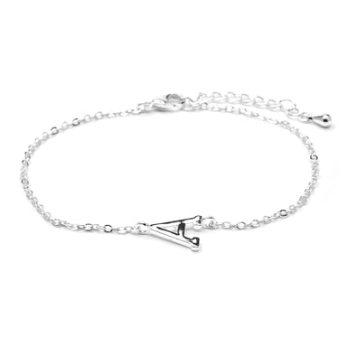 Luxenter Silver-finished bracelet - Alphabet