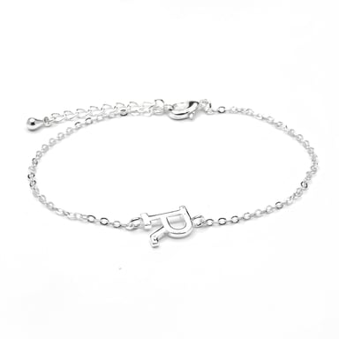 Luxenter Silver-finished bracelet - Alphabet