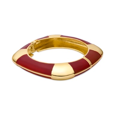 Luxenter 18k yellow gold and Red Lacquer bracelet - Souda
