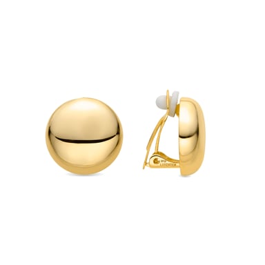 Luxenter 925 sterling silver earrings finished in 18k yellow gold - Kelnab