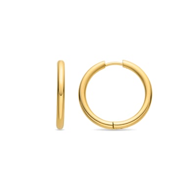 Luxenter 18k yellow gold finish earrings - Basem