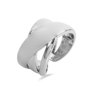 Luxenter silver finish ring - Umlasu