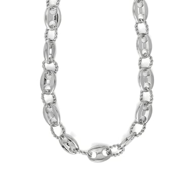 Luxenter Rhodium-plated necklace - Laroth