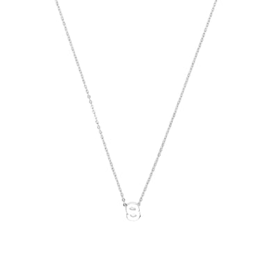 Luxenter Silver-finished necklace - Alphabet