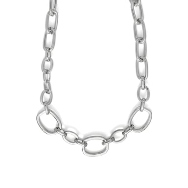 Luxenter Rhodium-plated necklace - Danli