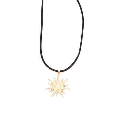 Luxenter 925 Sterling Silver and Brilliant-Cut Zirconia Necklace with 18k yellow gold finish - Erover