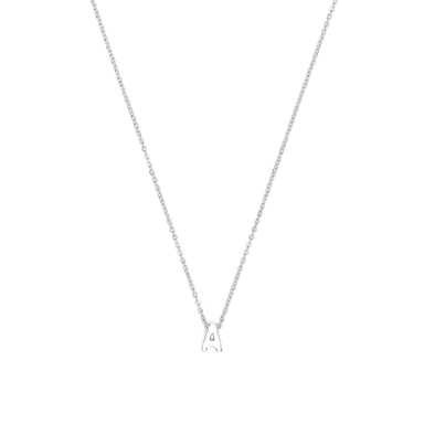 Luxenter Silver-finished necklace - Alphabet