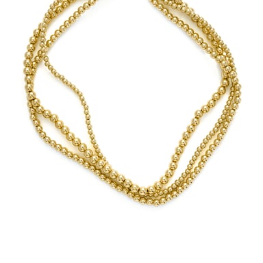 Luxenter 18k yellow gold-plated necklace - Bielzu