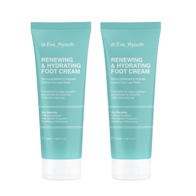2 x Herstelende & Hydraterende Voetcrème