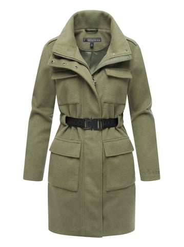 Marikoo women’s winter coat Tanokoo with stretch belt