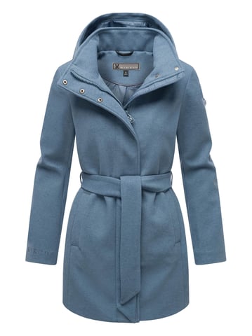 Marikoo women’s coat Katalinaa with waist belt