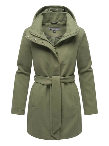 Marikoo women’s coat Katalinaa with waist belt