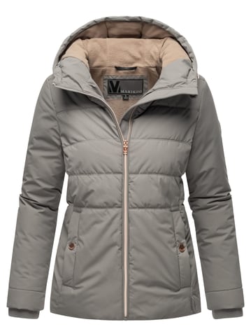 Marikoo women’s quilted jacket with fleece lining & hood – Alemee