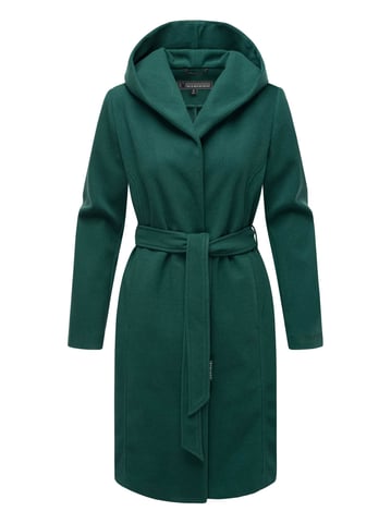 Marikoo women’s wrap coat Kailii with hood