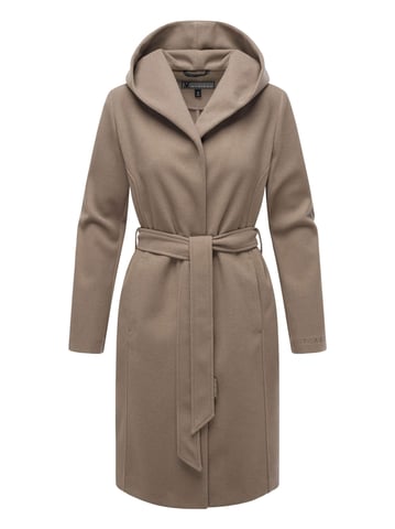 Marikoo women’s wrap coat Kailii with hood