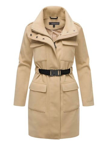 Marikoo women’s winter coat Tanokoo with stretch belt