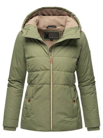 Marikoo women’s quilted jacket with fleece lining & hood – Alemee