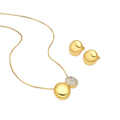 Luxenter Brilliant Zirconia Sets with 18k yellow gold finish - Mupio